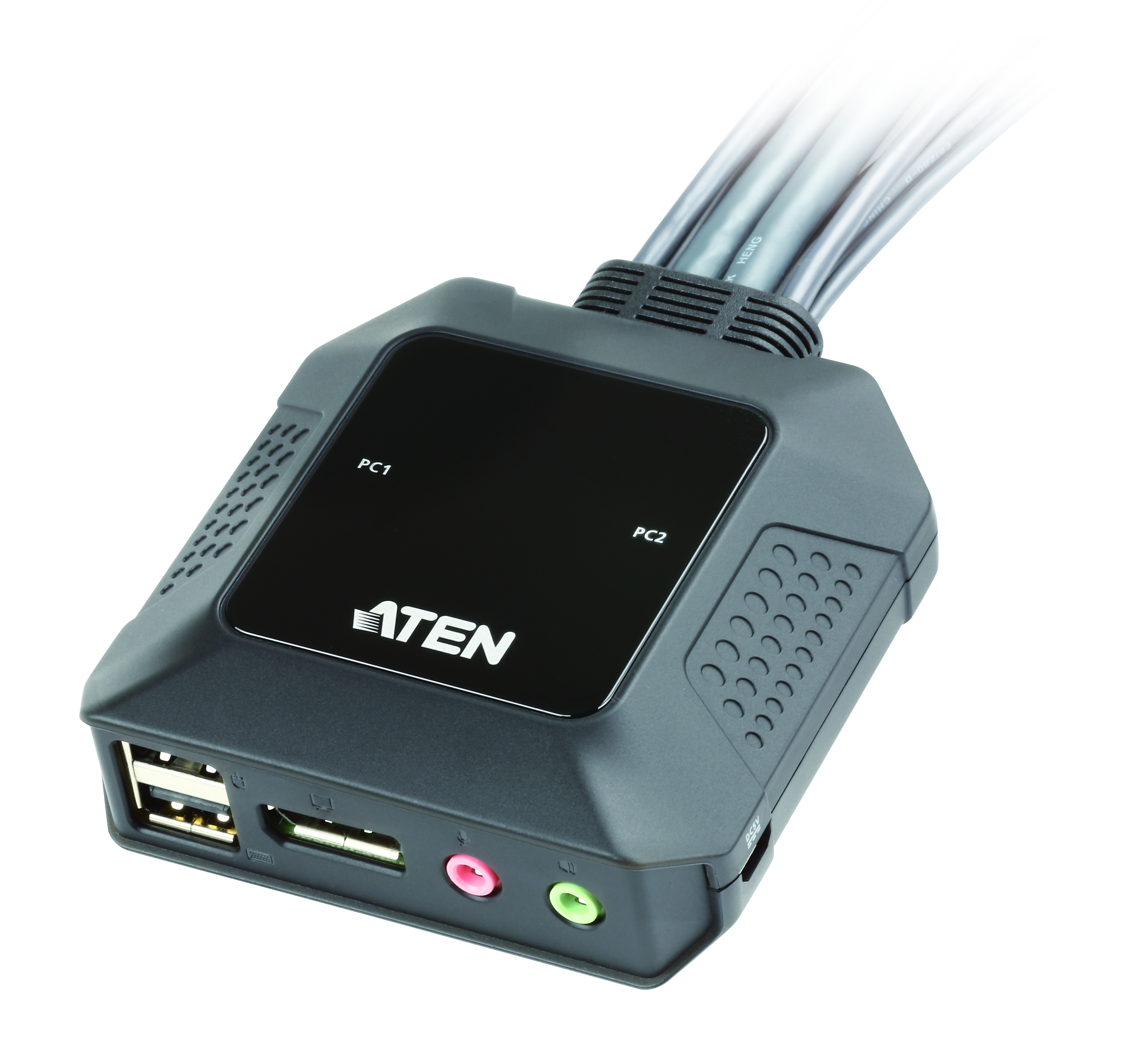 Kvm переключатель. Aten cs22dp-at. KVM переключатель HDMI. KVM переключатель Aten.