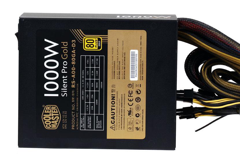 Блоки питания cooler. Cooler Master Silent Pro Gold 1000w. Блок питания Cooler Master 1000w. Coolermaster Silent Pro Gold 1000w. Cooler Master Silent Pro Gold 1000w (RS-a00-80ga-d3.