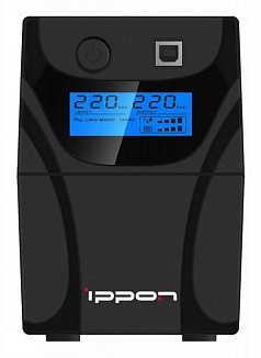 Источник бесперебойного питания Ippon Power Pro LCD 600VA/360W 708219