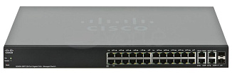 Коммутатор Cisco SF350 SF350-24MP-K9-EU 28 ports