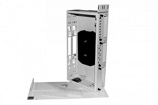 Бокс оптический Hyperline FO-19R-1U-3xSLT-W140H42-24UN-GY