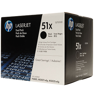 Комплект картриджей HP Inc Q7551XD