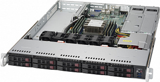 Серверное шасси Supermicro SYS-1019P SYS-1019P-WTR
