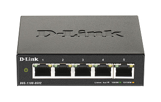 Коммутатор D-Link DGS-1100 DGS-1100-05V2/A1A 5 ports