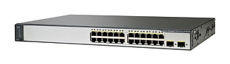 Коммутатор Cisco Catalyst 3750V2 WS-C3750V2-24PS-E 26 ports