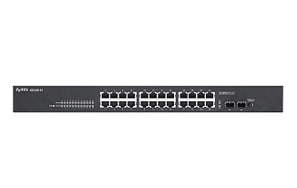 Коммутатор ZyXEL GS1100 GS1100-24-EU0101F 26 ports