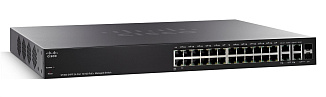 Коммутатор Cisco SF300 SF300-24PP-K9-EU 28 ports