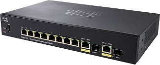 Коммутатор Cisco SG350 SG350-10P-K9-EU 10 ports