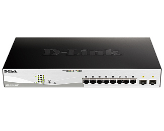 Коммутатор D-Link DGS-1210 DGS-1210-10MP/FL1A 10 ports