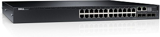 Коммутатор Dell N3000 210-ABOD-Wpsu 28 ports