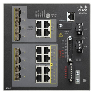 Коммутатор Cisco IE 4000 IE-4000-4GC4GP4G-E 8 ports