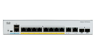 Коммутатор Cisco Catalyst 1000 C1000-8T-2G-L 10 ports