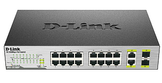 Коммутатор D-Link DES-1010 DES-1018MP/A1A 18 ports