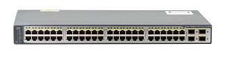 Коммутатор Cisco Catalyst 3750V2 WS-C3750V2-48PS-S 52 ports