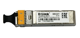 Трансивер D-Link DEM-331T/20KM/DD/E1A