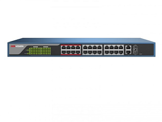 Коммутатор Hikvision DS-3E0300 DS-3E0326P-E(B) 26 ports