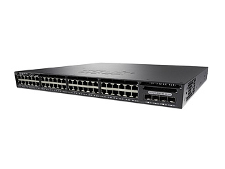 Коммутатор Cisco Catalyst 3650 WS-C3650-48TQ-S 52 ports