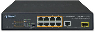 Коммутатор Planet FGSD-1008 FGSD-1008HPS 10 ports