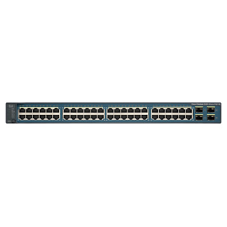 Коммутатор Cisco Catalyst 3560V2 WS-C3560V2-48PS-S 52 ports